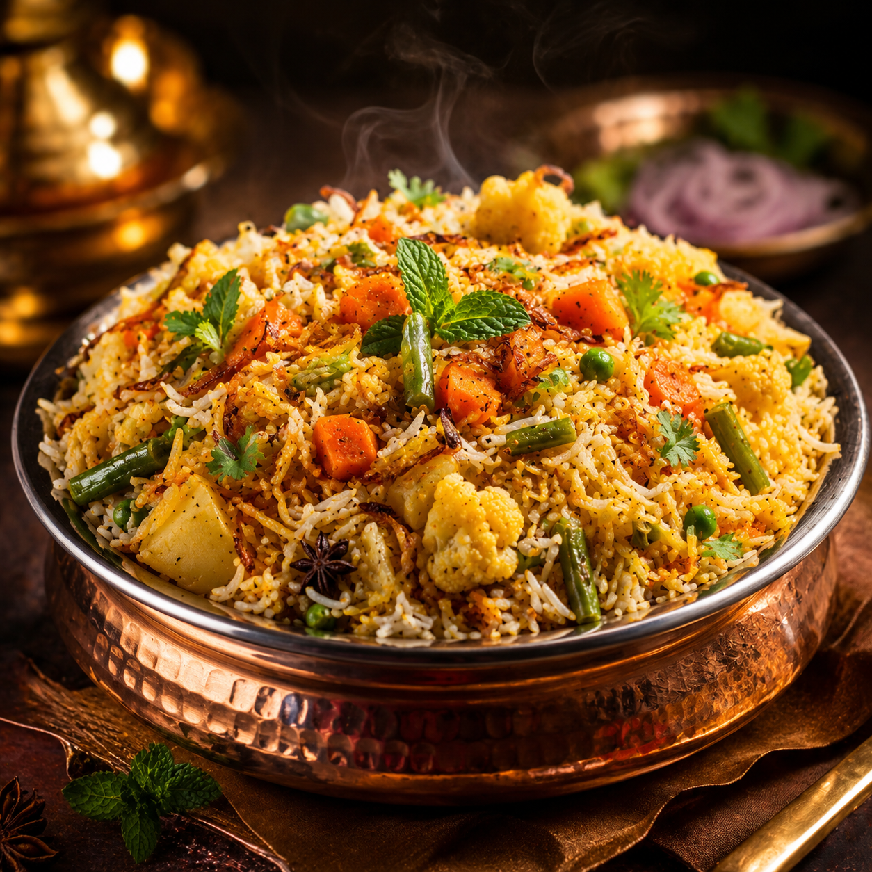  Mix Veg Donne Biryani      