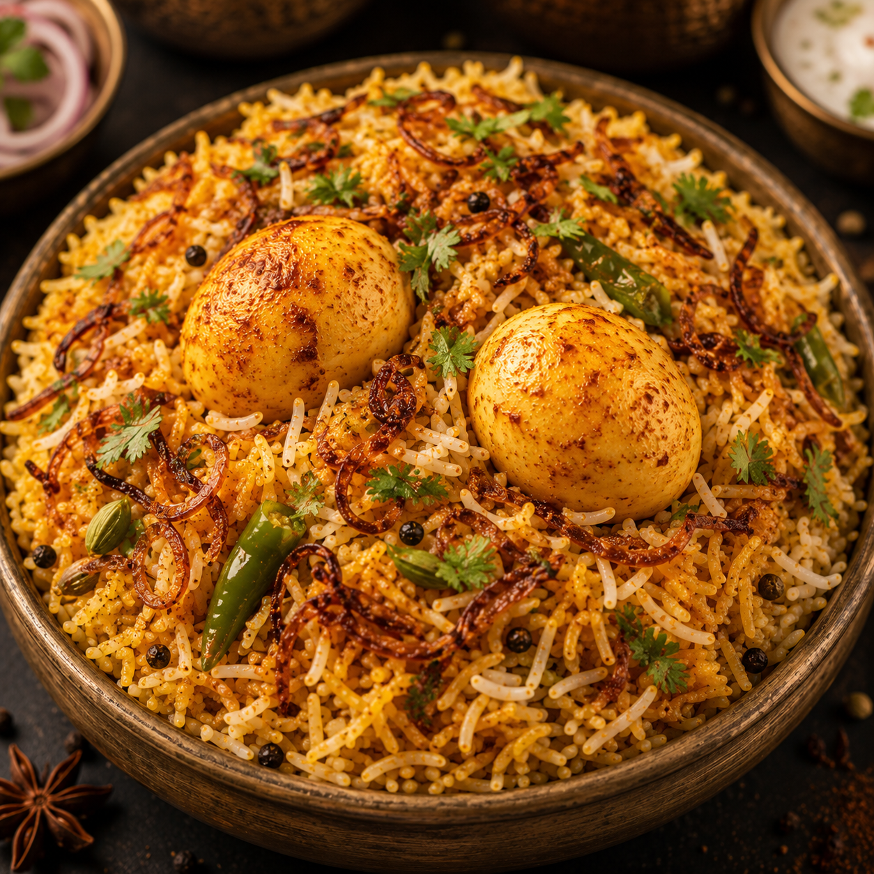  Egg Donne Biryani    